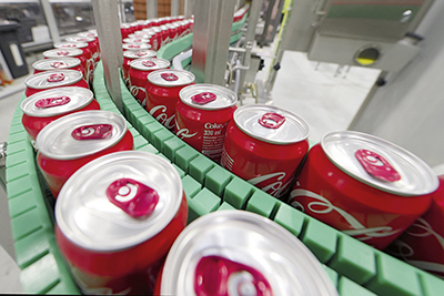 Coca-Cola digitalisiert bis zum Sensor 